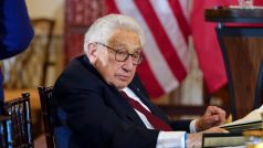 Veterán světové diplomacie a bývalý americký ministr zahraničí Henry Kissinger