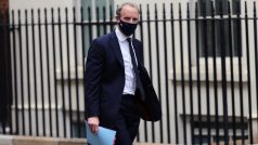 Britský ministr zahraničí Dominic Raab