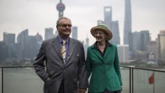 Princ Henrik a královna Margrethe v roce 2014.