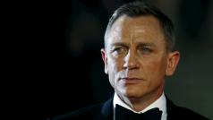 Představitel Jamese Bonda Daniel Craig na premiéře filmu Spectre