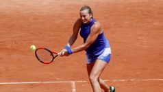 Petra Kvitová při French Open