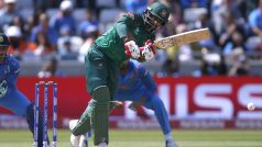 Bangladéšský pálkař  Tamim Iqbal na snímku v roce 2017.