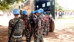 Mírové jednotky MONUSCO po střetech na východě Konga