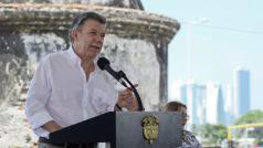Kolumbijský prezident Juan Manuel Santos