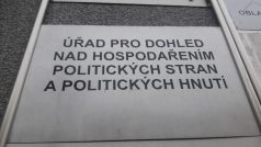 Úřad pro dohled nad hospodařením politických stran a politických hnutí v Brně