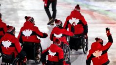 Slavnostní zahájení paralympijských her.