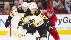 David Pastrňák vstřelil svůj první hattrick v NHL