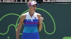 Karolína Plíšková na turnaji v Miami