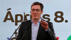 Kandidát socialistické opozice Gergely Karácsony