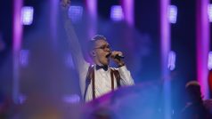 Mikolas Josef během semifinálového večera