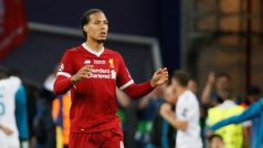 Obránce Liverpoolu Virgil van Dijk