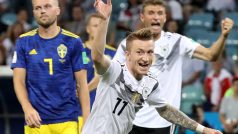 První gól Německa na šampionátu vstřelil Marco Reus