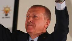 Staronový prezident Turecka Recep Tayyip Erdogan.