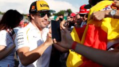 Fernando Alonso při letošní Velké ceně Maďarska