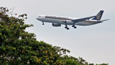 Speciálně upravený Airbus A350 Singapurských aerolinek.