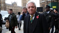 Šéf britské Dolní sněmovny John Bercow na archivním snímku z listopadu 2018.