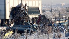 Nehoda vysokorychlostního vlaku v turecké metropoli Ankaře