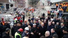 Místo neštěstí navštívil i turecký prezident Tayyip Erdogan