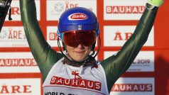 Mikaela Shiffrinová vyhrála počtvrté v řadě slalom na mistrovství světa