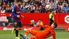 Lionel Messi dal Tomášovi Vaclíkovi hattrick