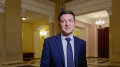 Ukrajinský prezidentský kandidát Volodymyr Zelenskyj