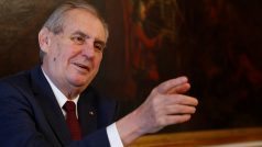 Miloš Zeman při návštěvě Rakouska