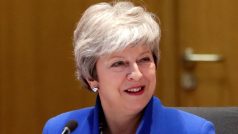 Britská premiérka Theresa Mayová na středečním summitu Evropské unie k brexitu.