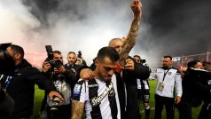 Vieirinha jako kapitán dovedl PAOK k titulu