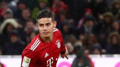 Záložník James Rodríguez opustí fotbalisty Bayernu Mnichov