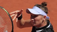 Tenistka Markéta Vondroušová na Roland Garros