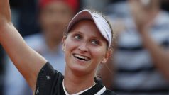 Markéta Vondroušová na Roland Garros.