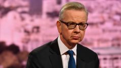 Ministr životního prostředí Michael Gove, který je jedním z kandidátů na šéfa konzervativců.