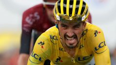 Julian Alaphilippe při 15. etapě Tour de France