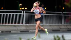Marcela Joglová na mistrovství světa v Dauhá v roce 2019