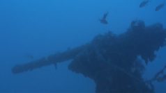 Ponorce HMS Urge chybí značná část přídě, jinak je ale vrak fantasticky zachovalý