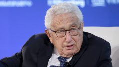 Americký politik a diplomat Henry Kissinger na ekonomickém fóru v Pekingu v listopadu 2019