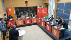 Debata  kandidátů do Evropského parlamentu v Českém rozhlasu 14. května 2019. Moderuje Jan Pokorný.