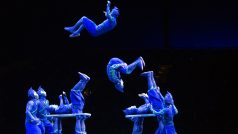 Vystoupení Cirque du Soleil v čínském městě Chang-čou