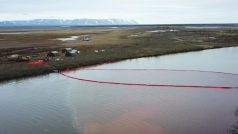 Ekologická havárie u ruského polárního města Norilsk