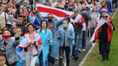 Nedělní protest demonstrující věnovali „politickým vězňům“ (archivní foto)