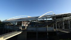 Bývalý Centrální stadion, dnes Red Bull Arena v Lipsku