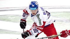 Matěj Blümel v zápase české reprezentace proti Rusku