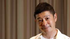 Japonský miliardář Jusaku Maezawa