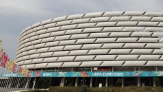 Fotbalový stadion v Baku