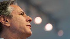 Americký ministr zahraničí Antony Blinken při návštěvě Izraele