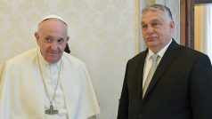 Papeš František přijal při soukromé audienci ve Vatikáně maďarského premiéra Viktora Orbána