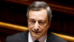 Italský premiér Mario Draghi
