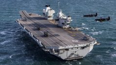 Britská letadlová loď HMS Queen Elizabeth