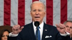 Americký prezident Joe Biden ve svém středečním poselství o stavu unie vyzdvihl americkou podporu Ruskem napadené Ukrajině