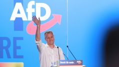 Poslanec a dvojka na stranické kandidátce AfD pro volby do Evropského parlamentu Petr Bystroň